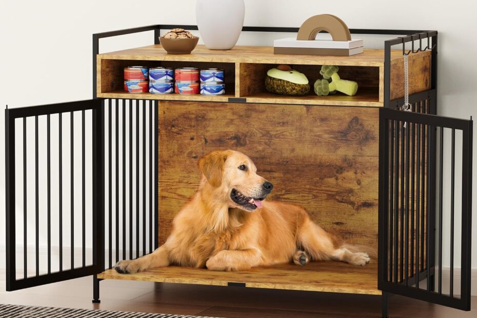 YITAHOME Large Dog Crate: The Stylish & Functional Kennel You Need!