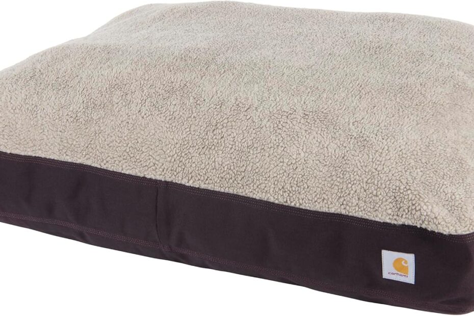 Carhartt's Durable Canvas Pet Bed: Comfort Meets Toughness for Your Furry Friend!
