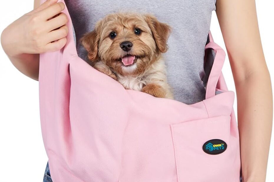 Carry Your Furry Friend in Style: OWNPETS Pink Pet Sling Carrier Review