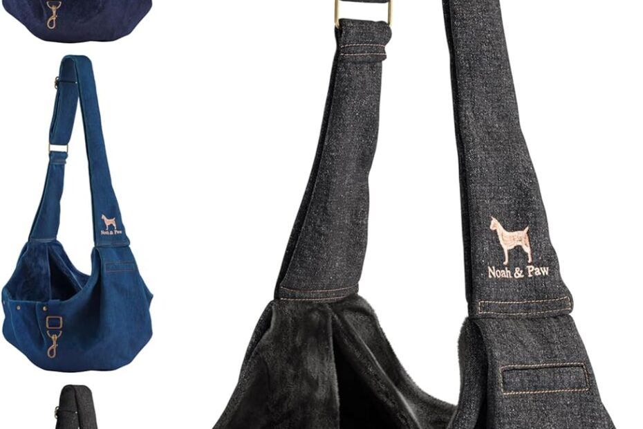 Comfort and Style: Review of the Noah & Paw Dog Sling Carrier