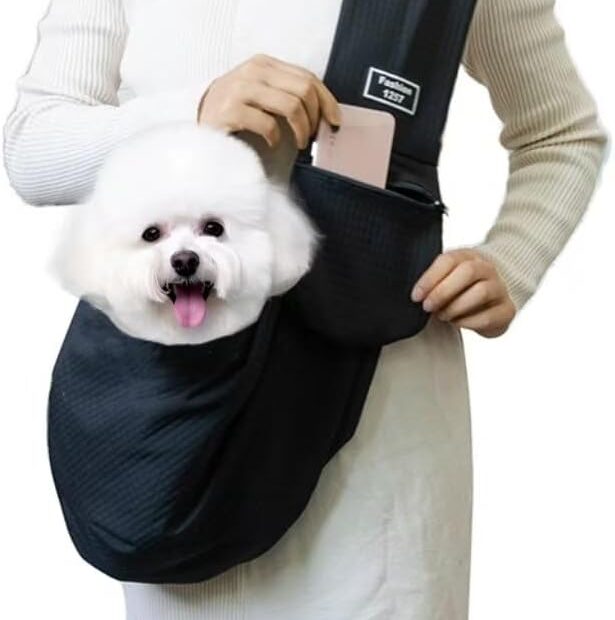 Comfort on the Go: Review of the Pet Sling Carrier for Small Dogs & Cats