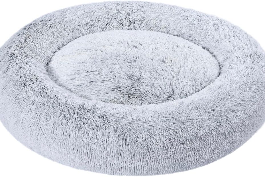 Cozy Comfort: A Review of the Amazon Basics Donut Pet Bolster Bed for Your Furry Friend
