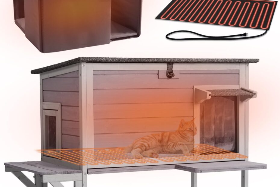 Cozy Comfort: GUTINNEEN Heated Cat House Review for Outdoor Felines