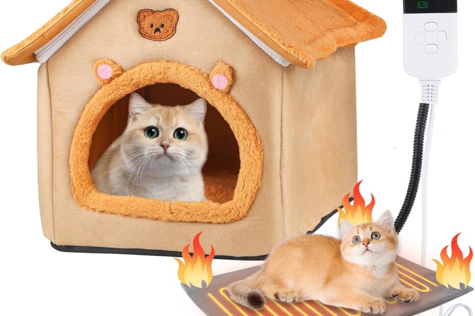 Cozy Comfort: Review of the Heated Indoor Pet House for Cats and Dogs