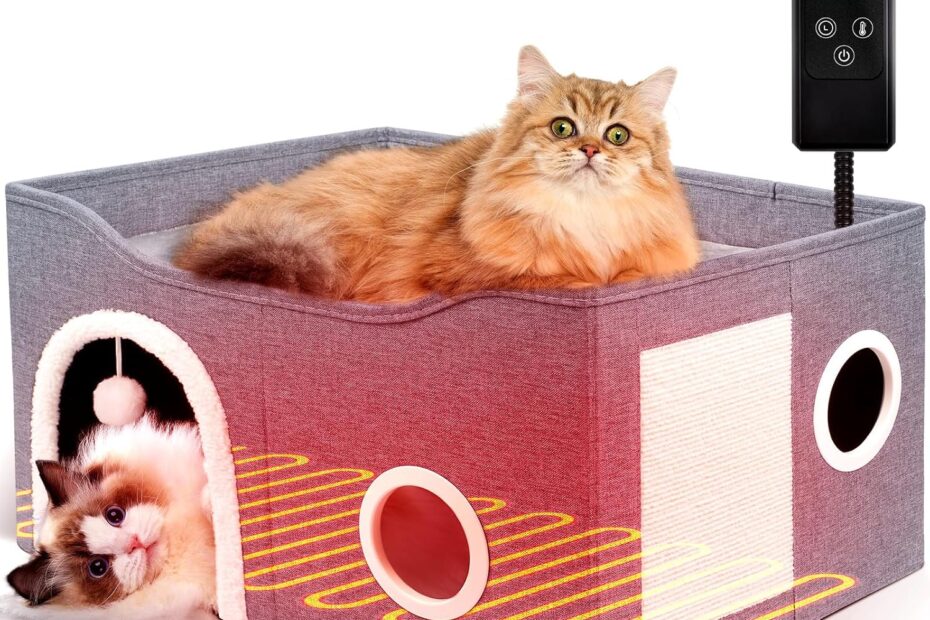 Cozy Comfort: Review of the Indoor Heated Cat House for Happy Felines