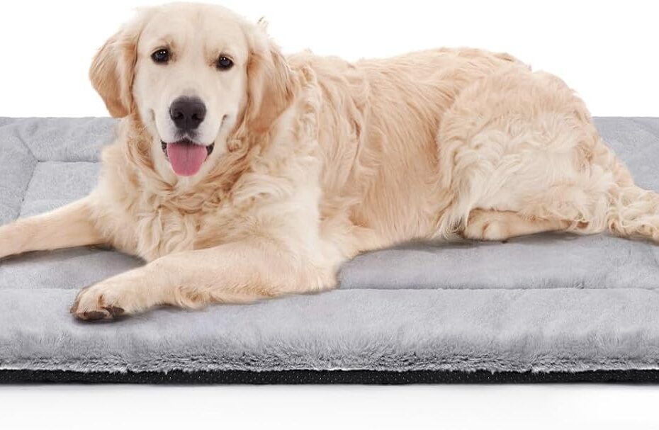 Cozy Comfort: Review of the Washable Dog Crate Pad for Large Dogs
