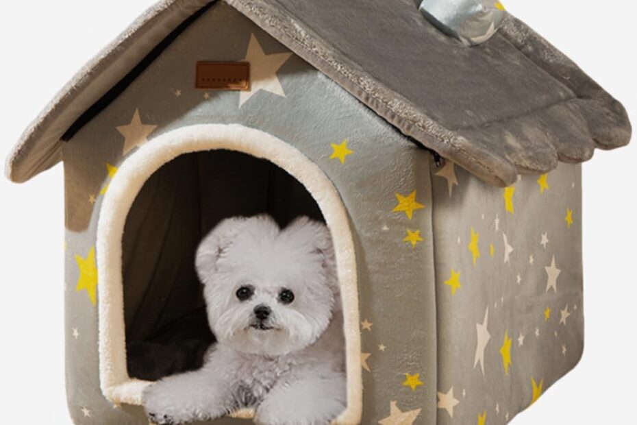 Cozy Comfort: SEAHOME Foldable Dog House & Cat Nest Review
