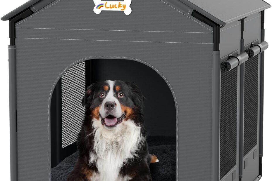 Cozy Comfort: The Ultimate Indoor Dog House & Kennel Bed for All Breeds!
