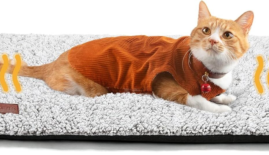 Cozy Comfort: The Ultimate Self-Warming Cat Bed Review!