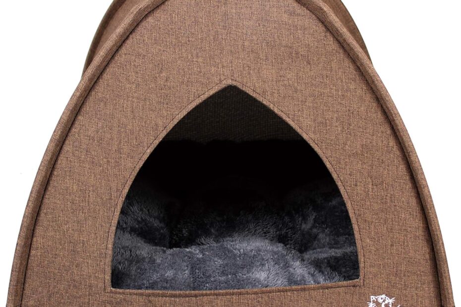 Cozy Retreat: Winsterch Cat Bed Cave Review for Happy Cats & Small Dogs