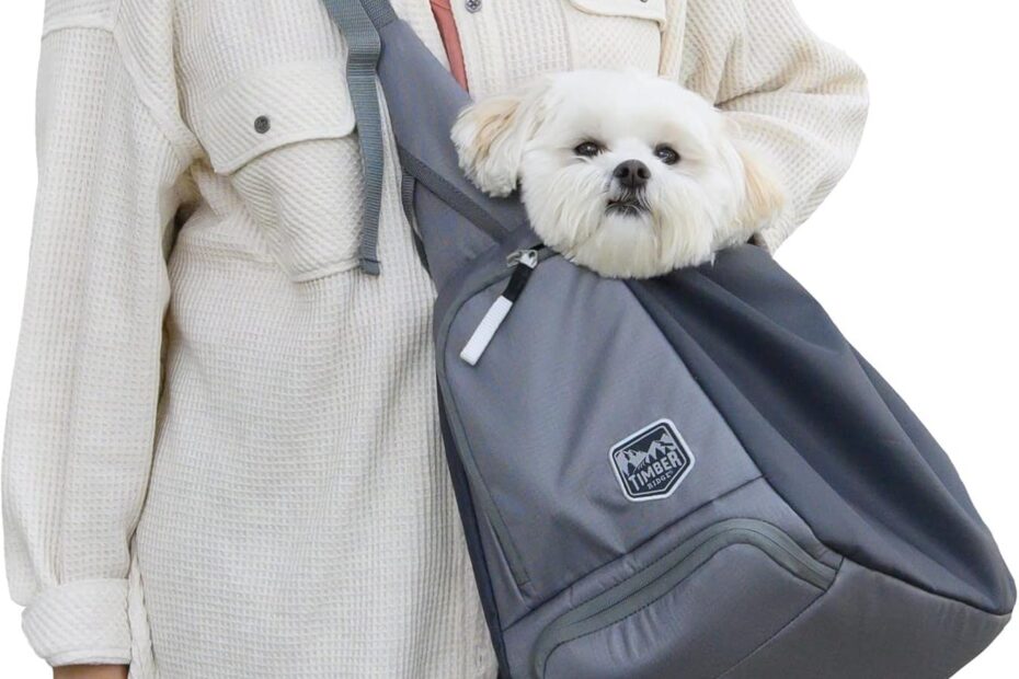 Discover Comfort: The TIMBER RIDGE Dog Sling Carrier Review for Small Pets