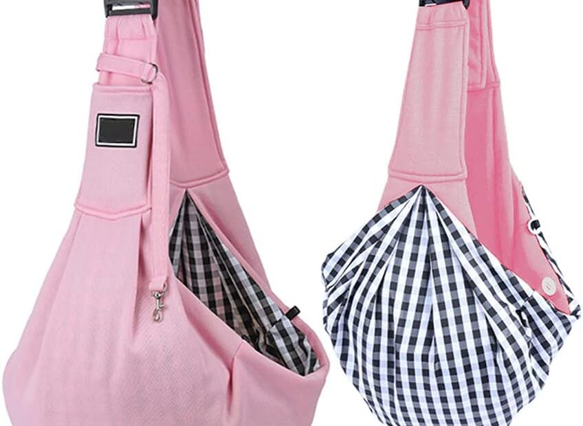 Discover Comfort: The Ultimate Pet Dog Sling Carrier for On-the-Go Pet Lovers!