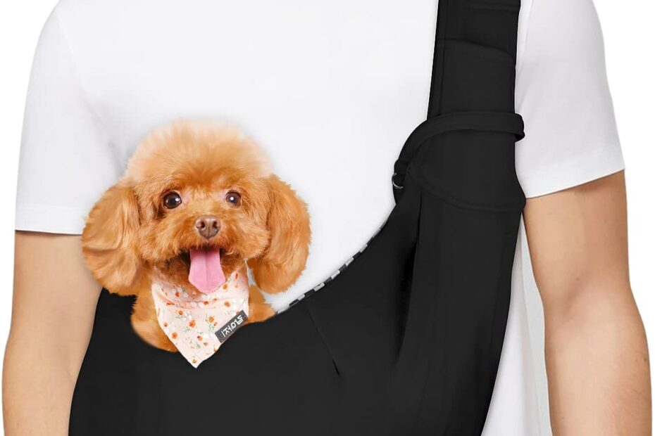 Effortless Adventures: PETLOFT Reversible Sling Carrier for Your Furry Friends!