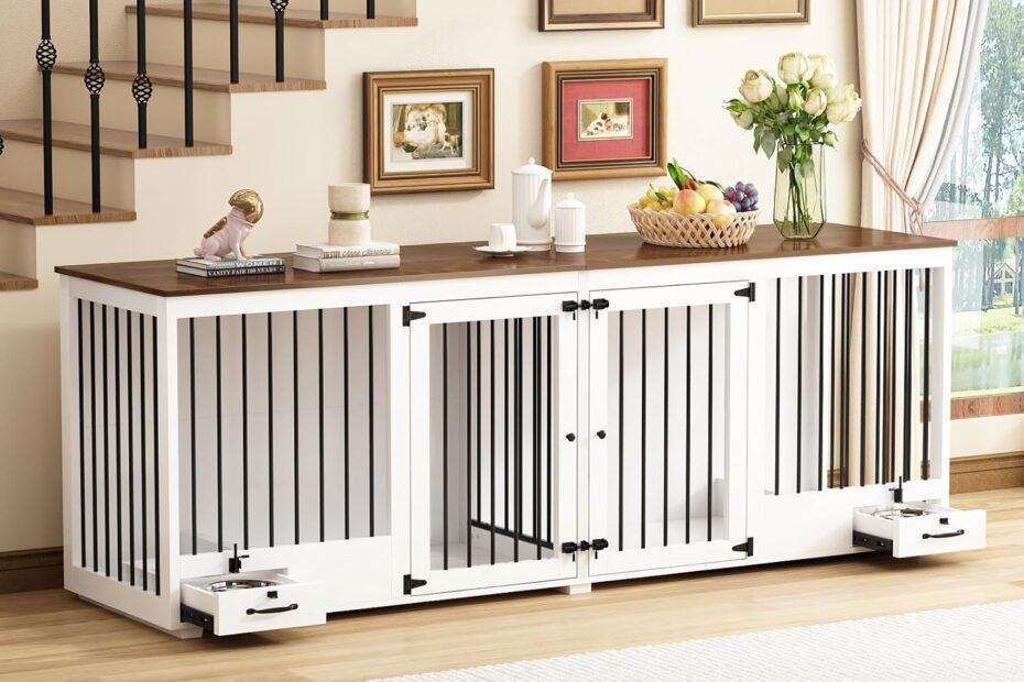 Elegant & Functional: The Ultimate Large Dog Crate for Stylish Pet Owners