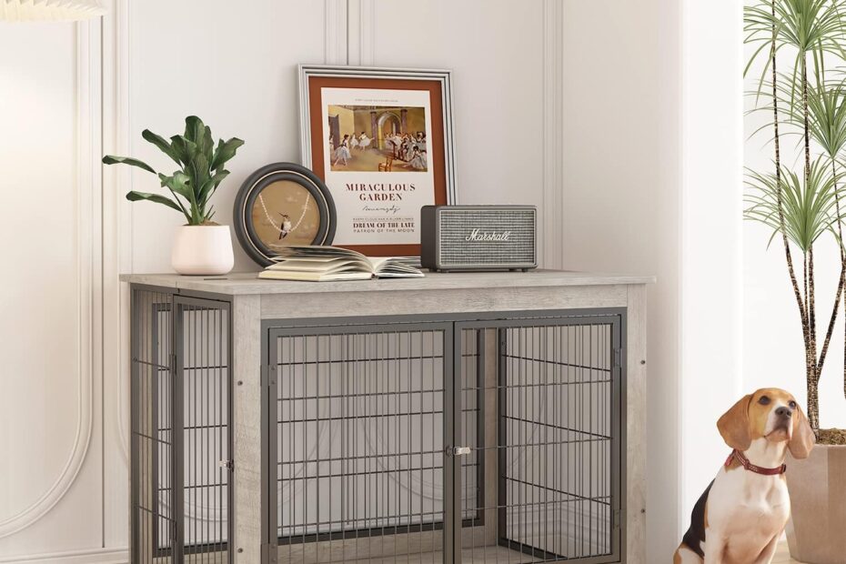 Elevate Your Pet's Comfort: IchbinGo Wooden Dog Crate Review