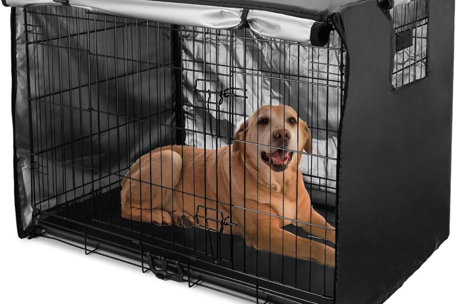 Essential Comfort: Review of the Waterproof Dog Crate Cover for 36-inch Kennels