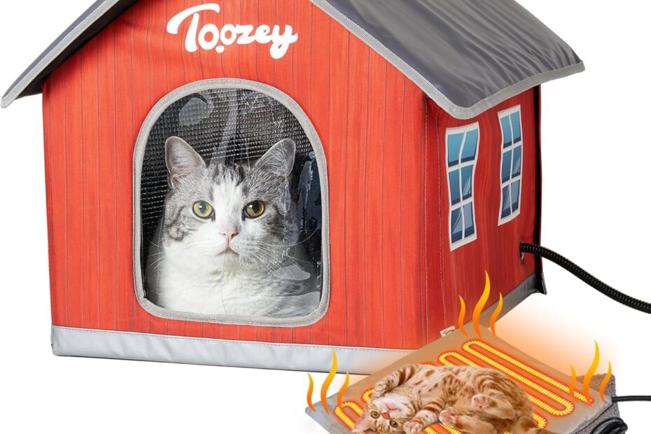 Keep Your Feline Friends Cozy: A Review of the Toozey Heated Outdoor Cat House