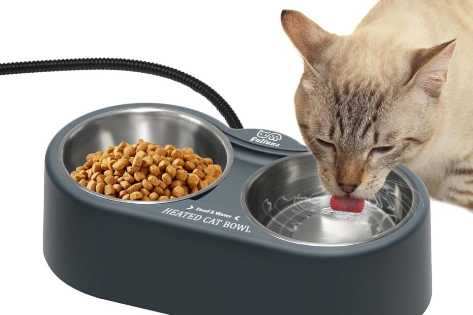 Keep Your Feline Happy: The Ultimate Heated Cat Bowl for Winter Comfort