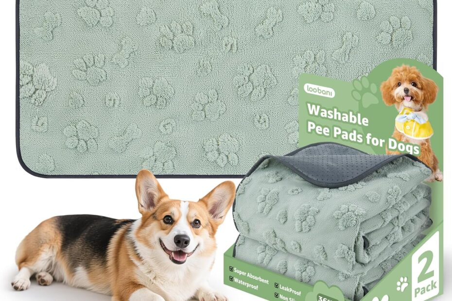 Keep Your Home Clean: LOOBANI Washable Dog Pee Pads Reviewed!