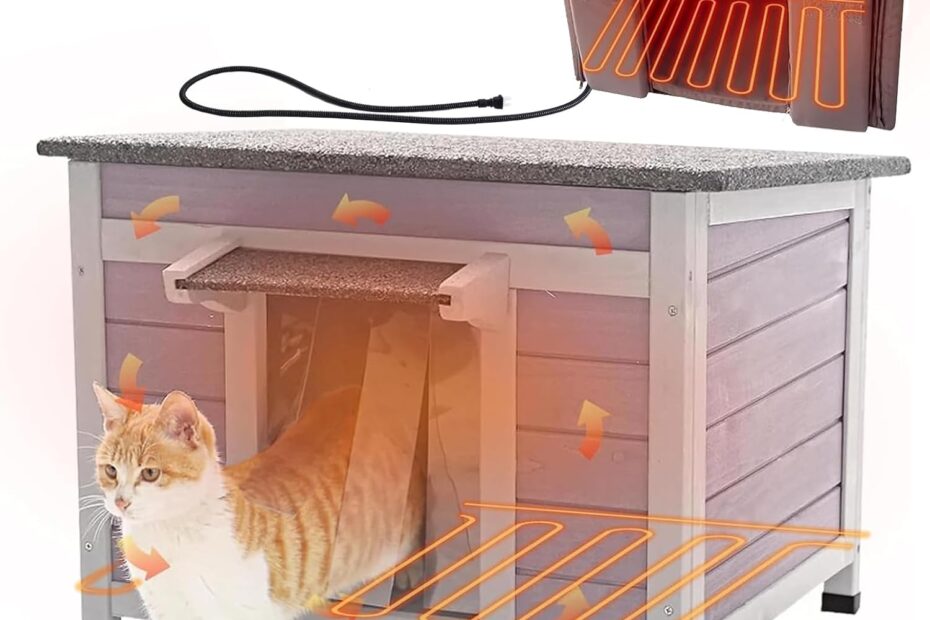 Keep Your Pets Cozy: Aivituvin Heated Outdoor Cat House Review