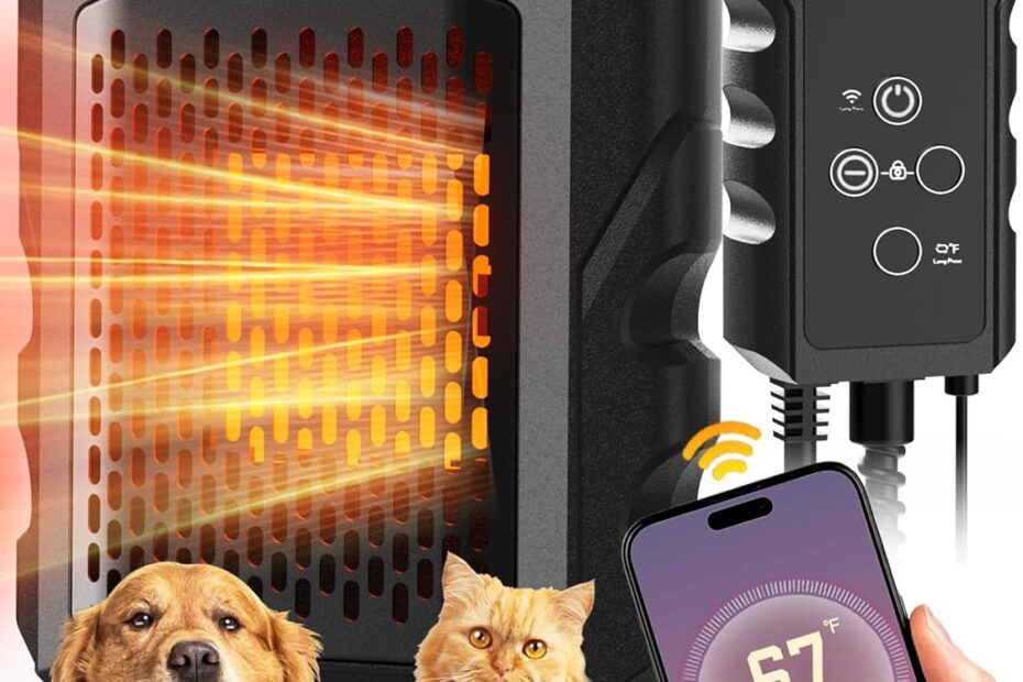 Keep Your Pup Cozy Year-Round: Review of the WiFi-Controlled Dog House Heater