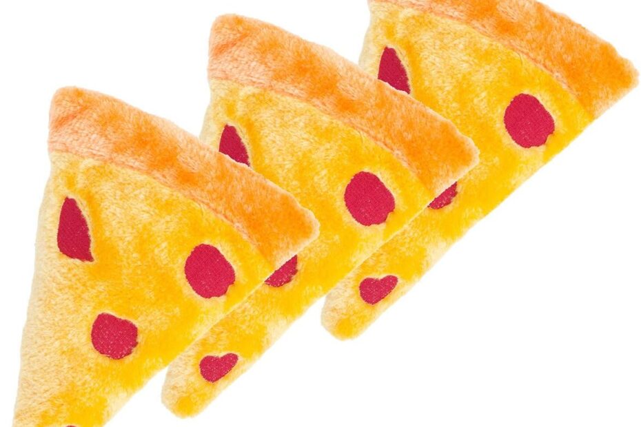 Keep Your Pup Entertained with ZippyPaws NomNomz Pizza Squeaky Toy!