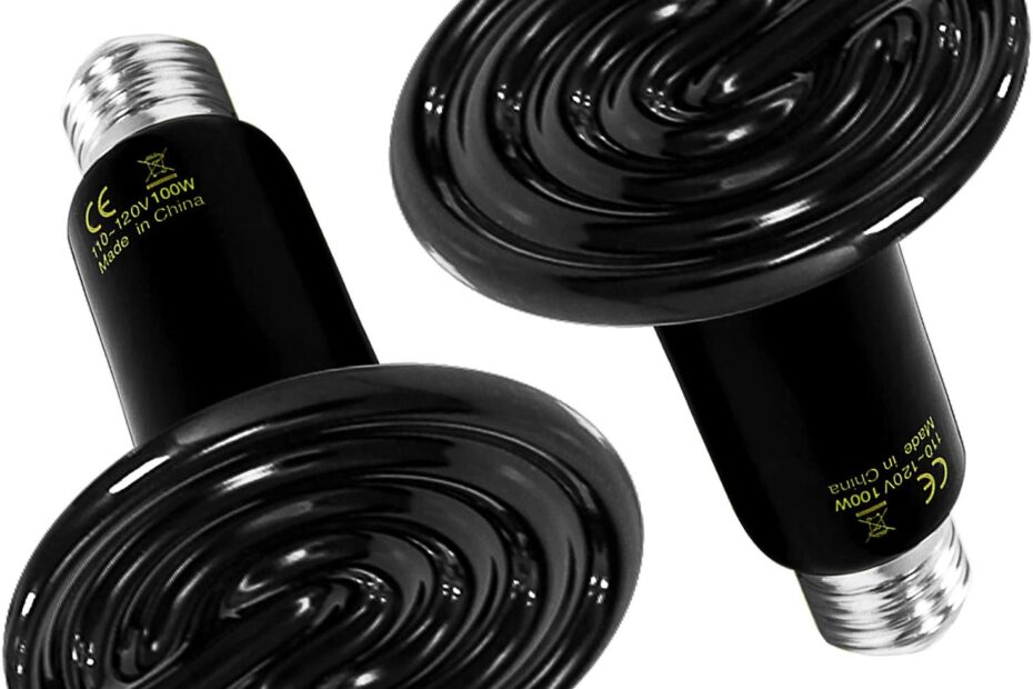 Keep Your Reptiles Cozy: A Review of the Simple Deluxe 100W Heat Emitter Bulbs