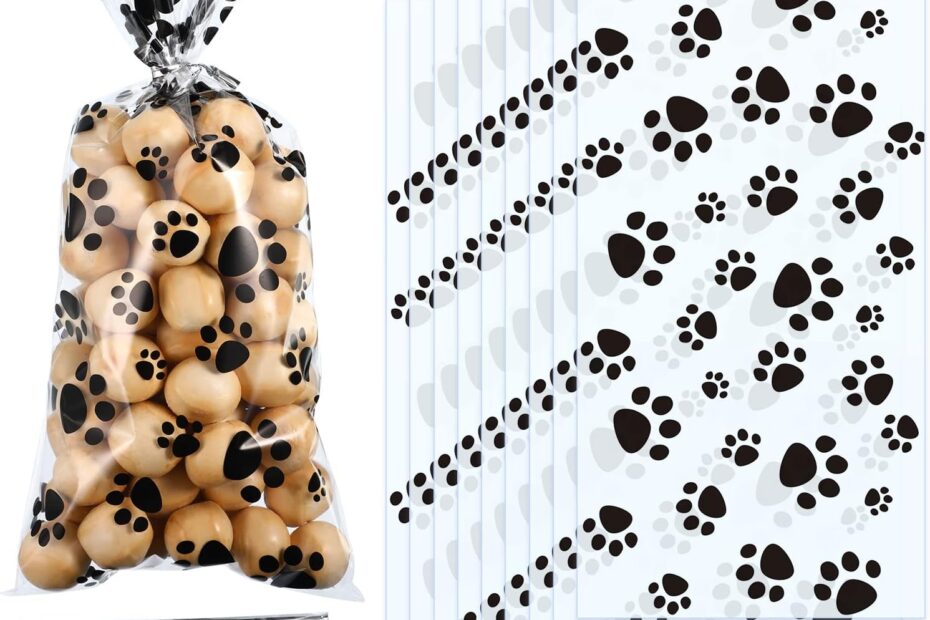 Perfect Pet Party Favors: Blulu Paw Print Treat Bags Review!