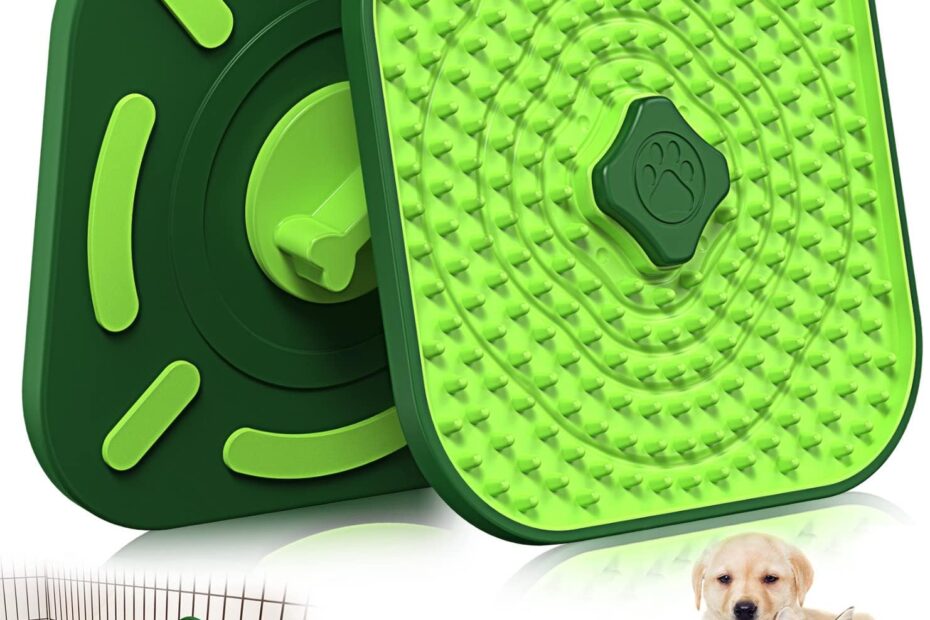 Relieve Anxiety with HOPET Licking Mat: The Ultimate Dog Training Essential!