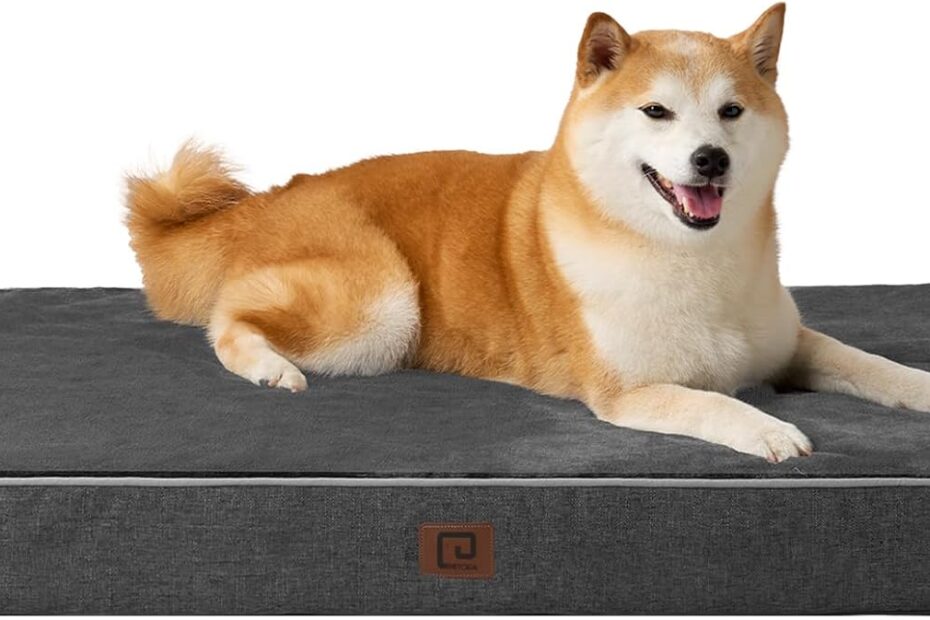Reviewing the EHEYCIGA Waterproof Memory Foam Dog Bed: Comfort for Your Large Dog