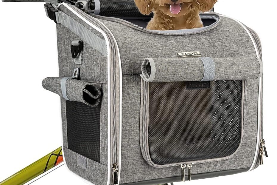 Ride in Style: Review of the Expandable Dog Bike Basket for Ultimate Pet Adventures
