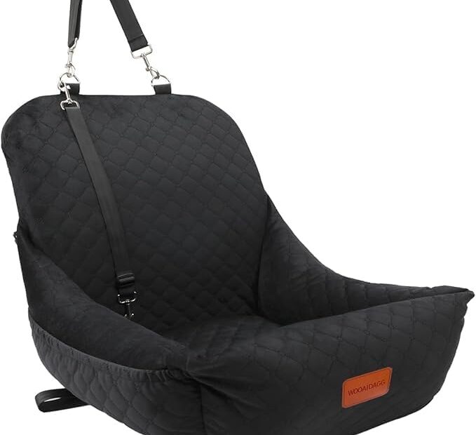 Safety and Comfort on the Go: The Ultimate Dog Car Seat for Small Dogs!