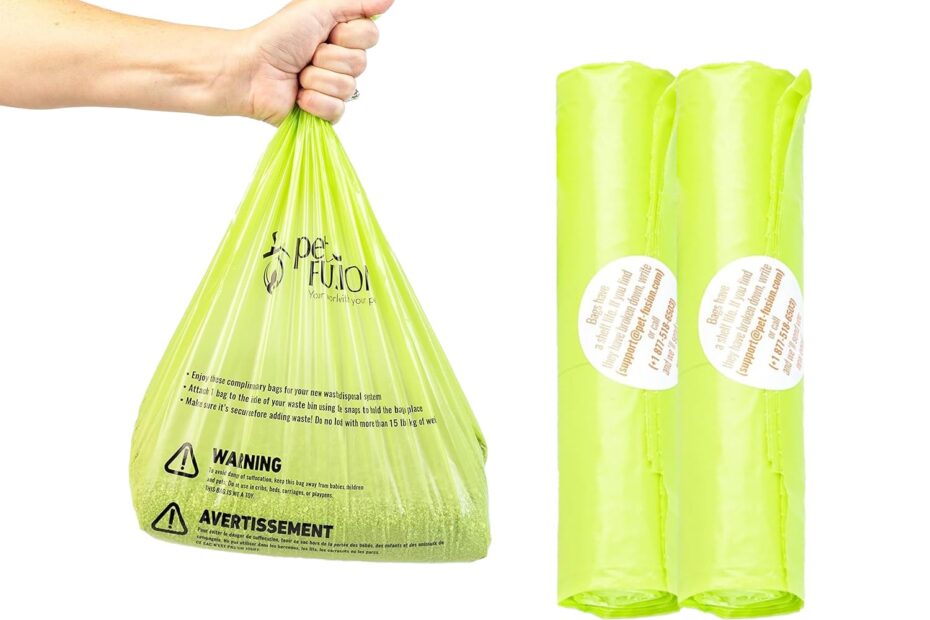 Say Goodbye to Mess: PetFusion's Durable Waste Disposal Bags You Need!