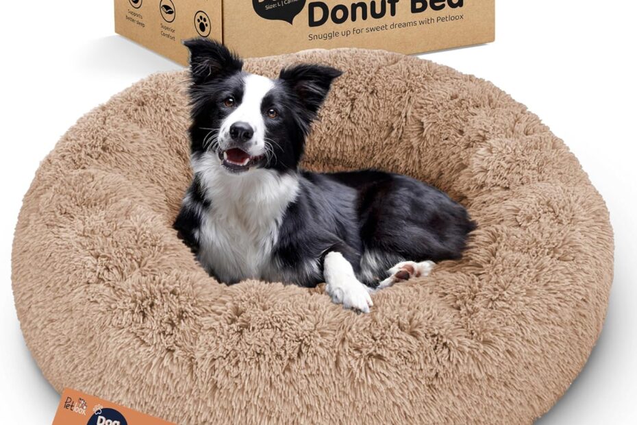 Soothe Your Pup: The Ultimate Review of the Donut Dog Bed for Anxiety Relief!