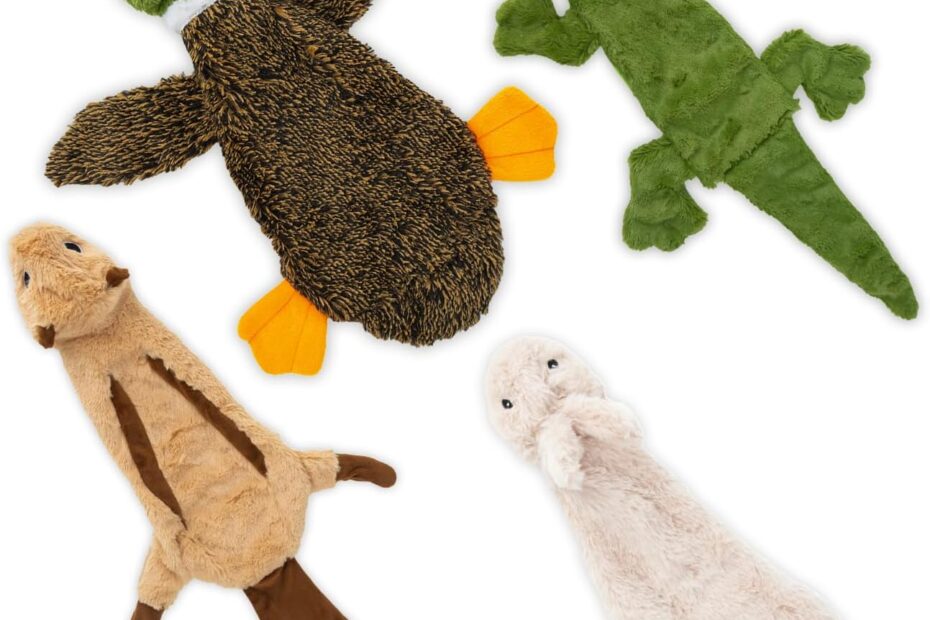 Squeaky Fun: Review of Best Pet Supplies 2-in-1 Stuffless Dog Toys!