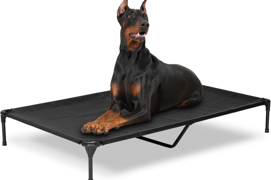 Stay Cool and Comfy: XXL Indestructible Elevated Dog Bed Review