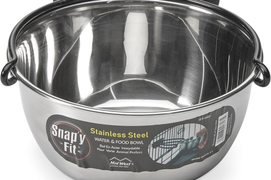 Sturdy & Convenient: The MidWest Snap'y Fit Stainless Steel Bowl Review