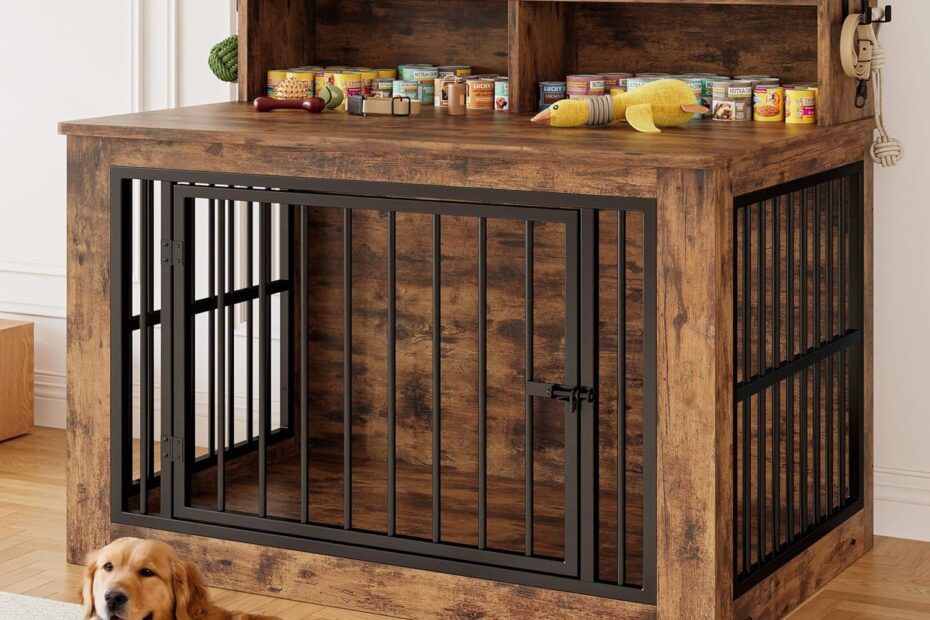 Stylish Comfort: Review of the IRONCK Extra Large Dog Crate Furniture