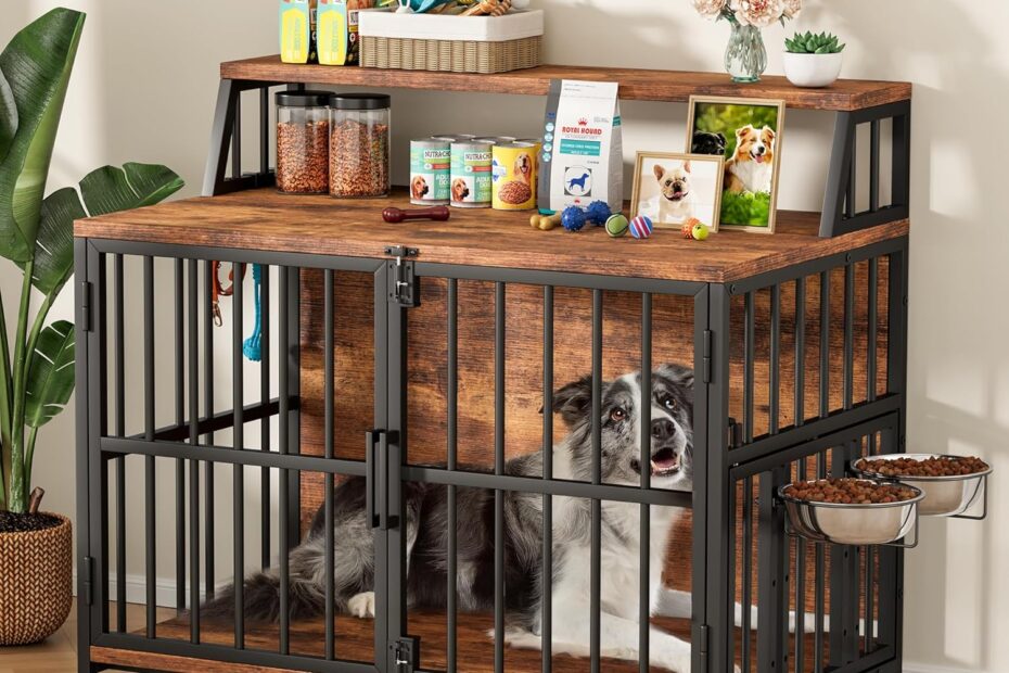 Stylish & Functional: Review of the LitaiL Wooden Dog Crate Furniture
