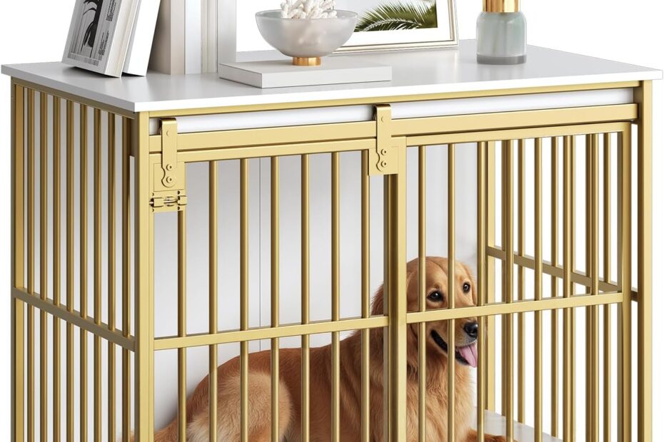 Stylish & Functional: The HOOBRO Dog Crate Furniture Review