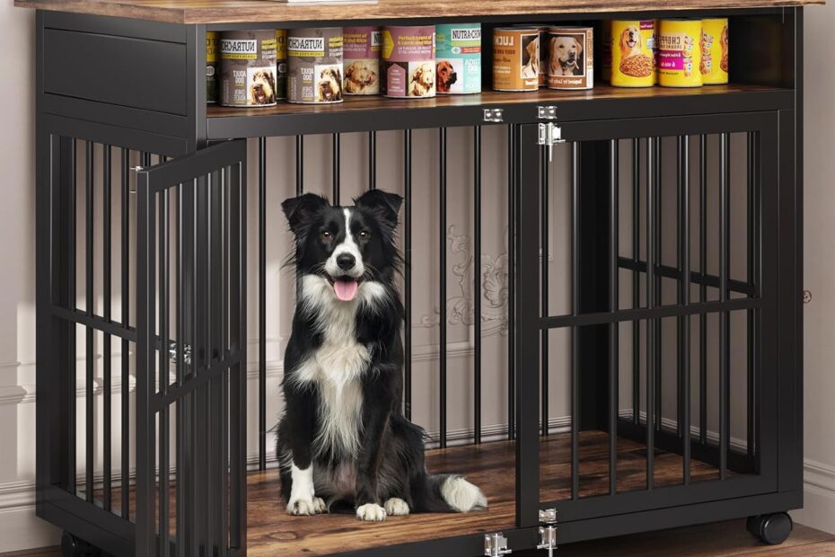 Stylish & Functional: The Ultimate Dog Crate Furniture Review!