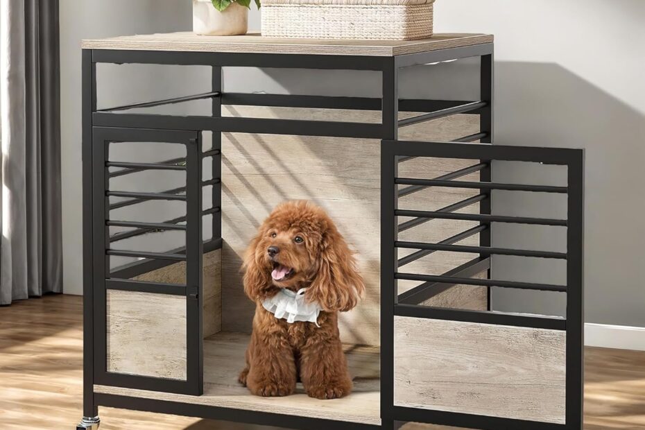Stylish & Functional: YITAHOME 24" Dog Crate Furniture Review