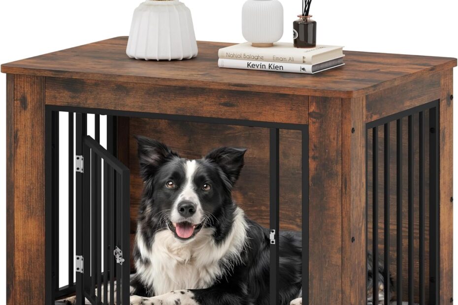 Stylish Safety: YITAHOME 32.5" Dog Crate Furniture Review