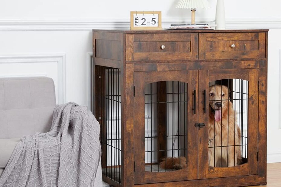 Stylish Storage: The Ultimate Dog Crate Furniture for Large Breeds
