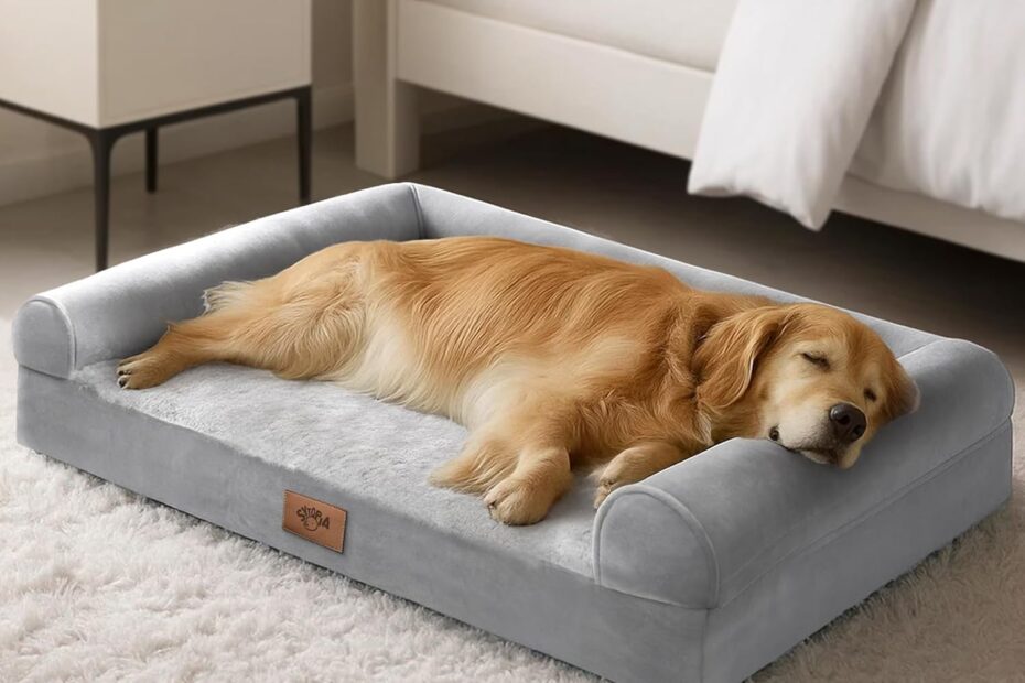 Sytopia Orthopedic Dog Bed: Comfort Meets Durability for Your Large Pup!