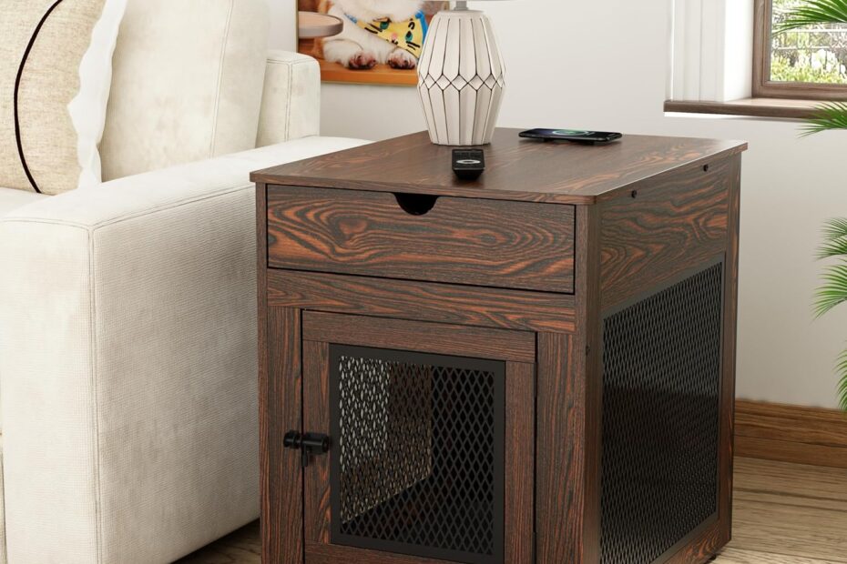 The Stylish Solution for Small Dogs: Piskyet Dog Crate Furniture Review