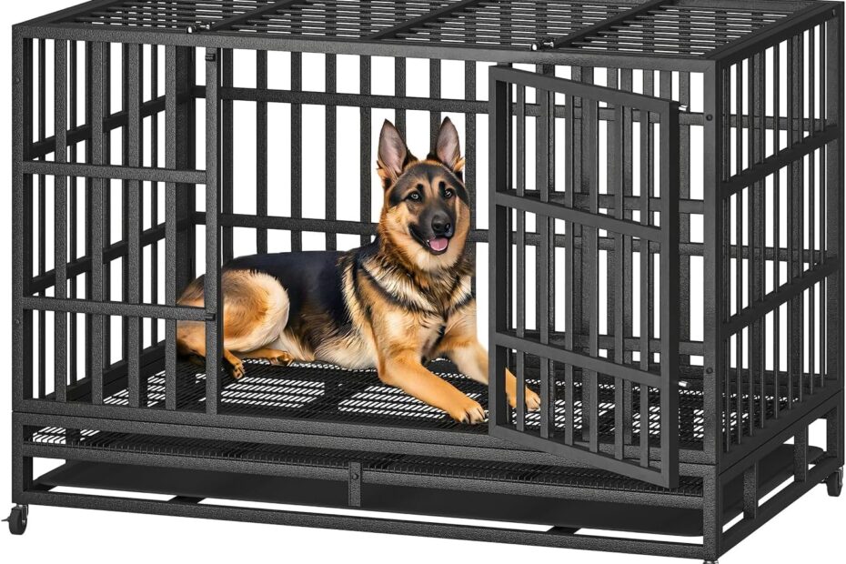 The Ultimate Escape-Proof Dog Crate: Review of the 48 Inch Heavy Duty Indestructible Model