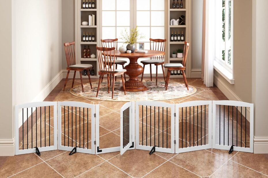 The Ultimate Freestanding Pet Gate: Your Go-To Solution for Safe Spaces!