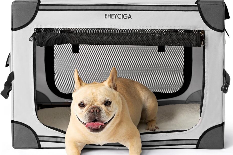 The Ultimate Guide to the EHEYCIGA Collapsible Dog Crate: Travel & Comfort for Your Small Dog