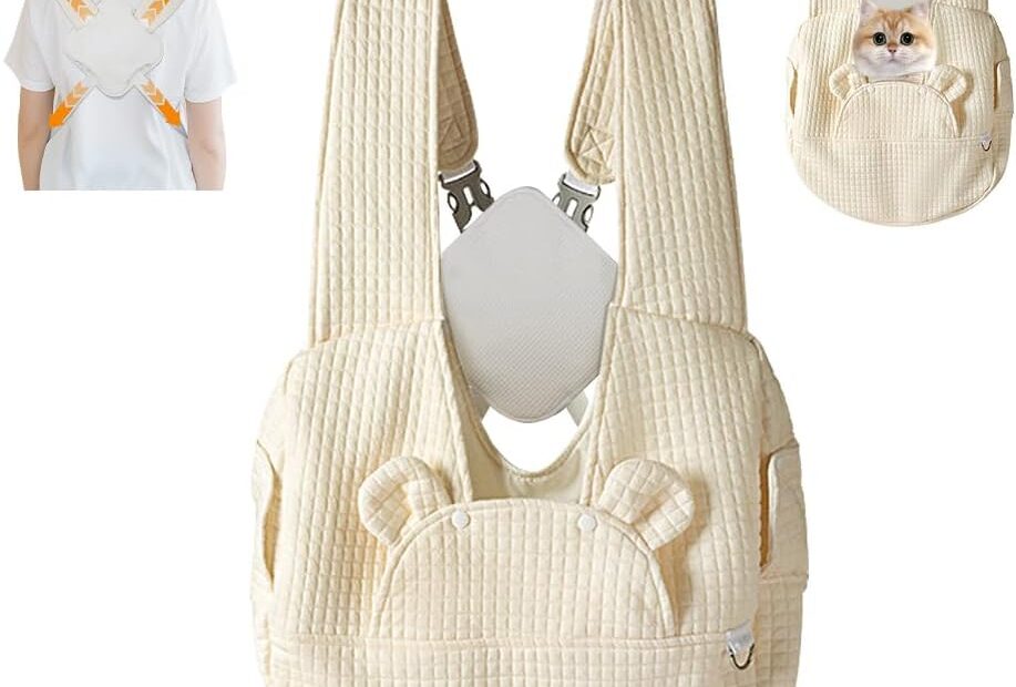 The Ultimate Pet Sling Carrier: Comfort & Style for Your Small Dog or Cat